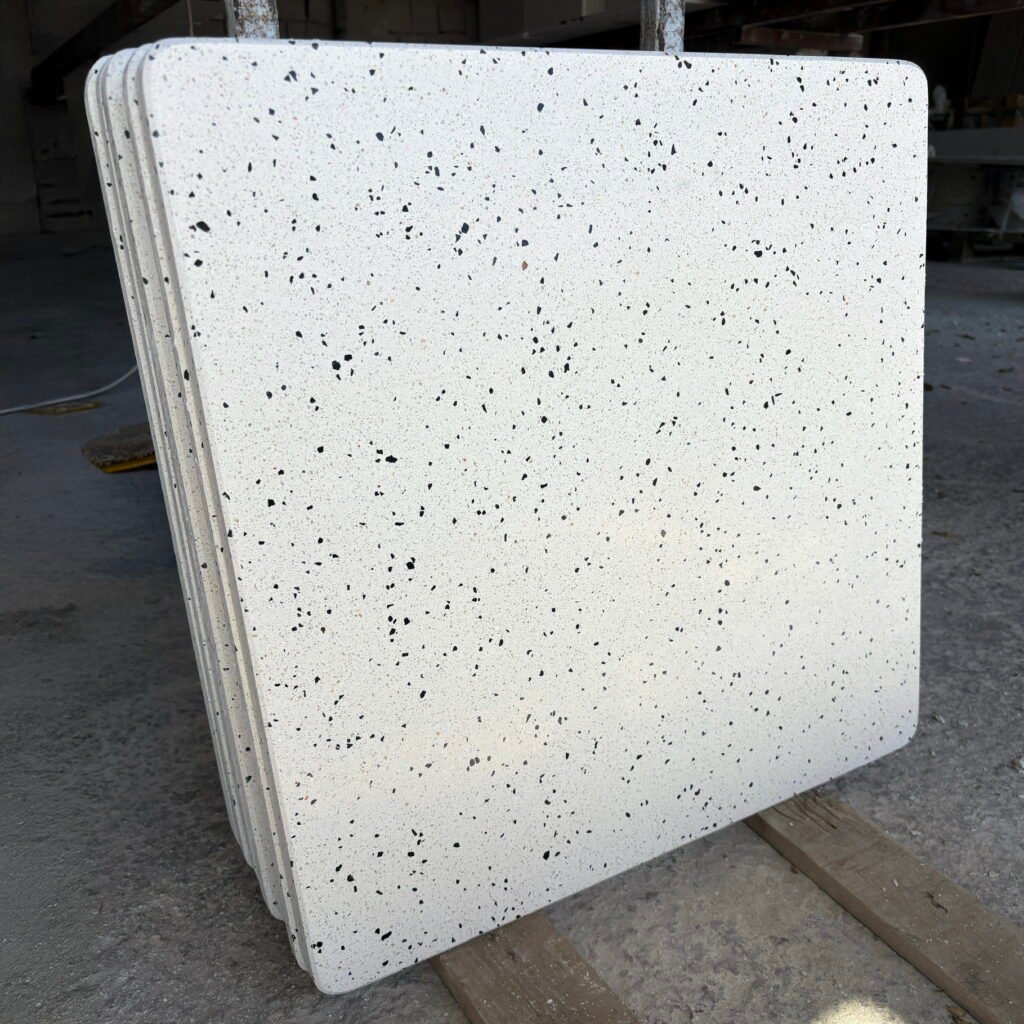 Sicilya terrazzo masa tablası